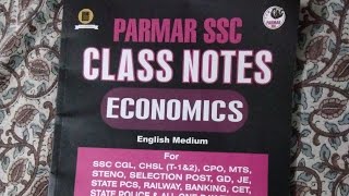 parmar ssc ECONOMICS Book Review 2024  parmar ssc  SSC CGL 2025 [upl. by Assirol873]