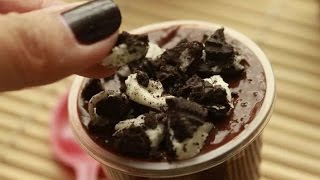 How to make oreo pudding shots recipe [upl. by Ocirnor]