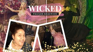 Wicked Official Trailer REACTION [upl. by Burrus]