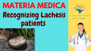 Lachesis Recognizing a Lachesis patient in Homeopathy Mental amp Physical Generals [upl. by Osmund262]