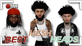 THE BEST IMVU MESH HEADS  THESE WILL CHANGE YOUR IMVU EXPERIENCE  😍🔥 blm imvu viral [upl. by Anelam]