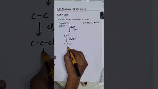 Convert Propanoic Acid into Ethanoic Acid chemistry study [upl. by Reyotal]