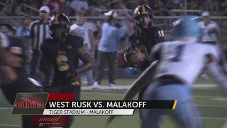 Game of the Week Malakoff starts 2024 season strong with opening win over West Rusk at home [upl. by Stillmann]