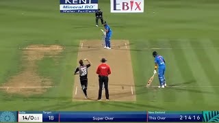 India vs New Zeeland Super Over Thrillers 😱  India vs New Zealand Super Over Full Match Highlights [upl. by Llehsam460]