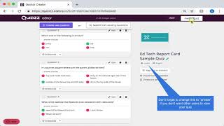 How to create a quiz on Quizizz [upl. by Seale]