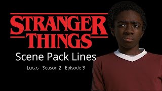 Scene pack Lucas  Season 2  Episode 3  Audio  Lines [upl. by Yrreb]