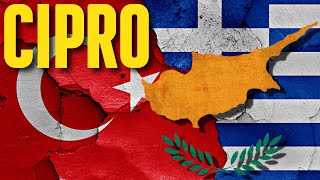 CIPRO LIsola CONTESA tra GRECIA e TURCHIA [upl. by Einnahc]