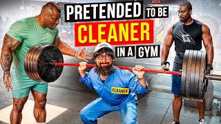 Elite Powerlifter Pretended to be a CLEANER 22  Anatoly GYM PRANK [upl. by Siffre]