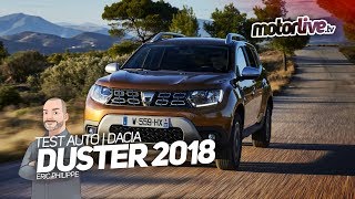 DACIA DUSTER 2018  toujours aussi attractif   ESSAI AUTO [upl. by Ronnholm317]