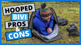 Hooped Bivi bag for camping  What is the point [upl. by Leif]