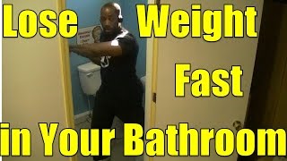 Ski Step HIIT Workout 2  Lose Weight in Your Bathroom without taking a sht [upl. by Nerty]