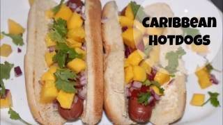 Caribbean hot dogs  Recipes from a small kitchen [upl. by Gaskill518]