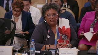 Statement by the Prime Minister of Barbados  8th Meeting of CELAC in St Vincent March 1 2024 [upl. by Elfrida]