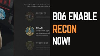 BO6 Recon Combat Specialty How to Activate It Now [upl. by Yellhsa]