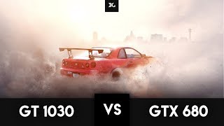 GeForce GT 1030 Vs GeForce GTX 680 [upl. by Ingra651]