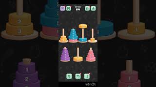 Tower of Hanoi sort level 614 [upl. by Sandy371]