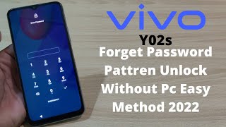 Vivo Y02s Hard Reset Unlock  How To Hard Reset Vivo Y02s forget Password Pattren Remove Without Pc [upl. by Cully]