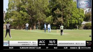 AVAANI CRICKET CLUB VS CEYLON THUNDER [upl. by Carmena578]