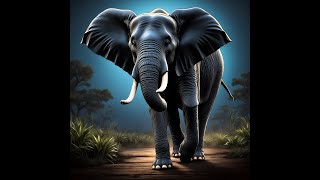 Learning about animals through song Zoo edition Elephant [upl. by Enaz]