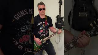 Nightrain 🚂  🌹 Guns N Roses 🌹 Chorus 3 slash shorts short guitarlesson [upl. by Argyres]