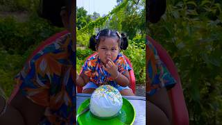 Water Balloon Cake Prank 🤪FatherampDaughter 🤣mistihappylifestyle shorts viral trending ytshorts [upl. by Vally]