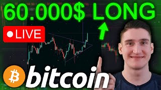 BITCOIN BREAKOUT LIVE 60000 TRADE [upl. by Johna]