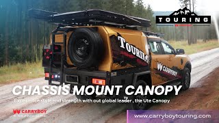 Carryboy Touring invites you to embark on unforgettable wilderness expeditions Chassis Mount Canopy [upl. by Hanako959]