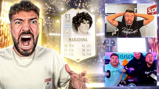 Wakez REAGIERT auf die BESTEN PACKS aller ZEITEN von DEUTSCHEN FIFA YOUTUBERN😱🔥 [upl. by Cato]