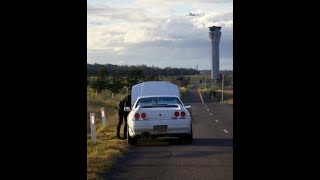 R33 Skyline Front Mount Intercooler Install Launch and Breakdown [upl. by Ennaus]