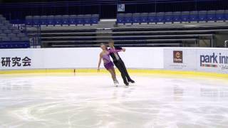 ISU 2014 Jr Grand Prix Ostrava Short Dance Christina CARREIRA  Anthony PONOMARENKO USA [upl. by Amabel]