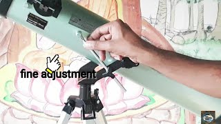 Reflector telescope  76 700 FL assembling  new creation tamil [upl. by Ylahtan]