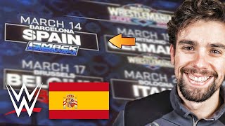 WWE VUELVE A ESPAÑA FLIPANTE [upl. by Paula]