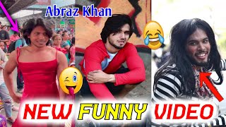 Abraz Khan New Comedy Video🤣  Best Funny Video  😂Abraz Comedy Reels😂  Abraz Khan Part 19 [upl. by Carrnan286]