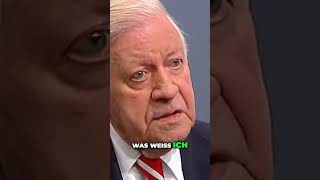 Zunehmende Krankheiten Zukünftliche Herausforderungen im Gesundheitswesen Altkanzler Helmut Schmidt [upl. by Chaworth]