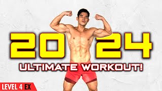 2024 Ultimate Workout  No Gym Bodyweight Level 4 EX [upl. by Par]