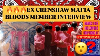 🔥EX CRENSHAW M🅰️Fℹ️🅰️ BL🅾️🅾️D MEMBER TALKS GETTING PUT ON AT 12 MUNCHIE B amp INGLEWOOD ♿️ [upl. by Boccaj]