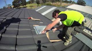 DIY installation ACOL TradeLite for tile roof [upl. by Bushore]