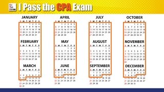 CPA Exam Dates and Deadline [upl. by Letnahc]