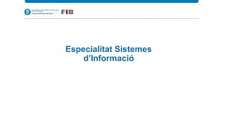 Especialitat de Sistemes dInformació Xerrada despecialitats 20232024 [upl. by Puto221]