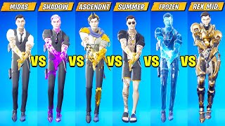 Fortnite Dance Battle of All Midas Skins  2020  2024 [upl. by Clover594]