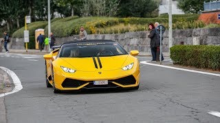 Novitec Torado Lamborghini Huracan LP6104 Spyder  Acceleration amp Driving in KnokkeHeist [upl. by Ytsirhc704]