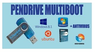 PENDRIVE MULTIBOOT [upl. by Sabsay]