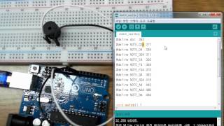 아두이노 강좌  6강 스피커로 소리내기 [upl. by Norrehc]