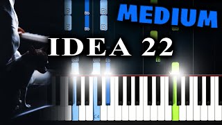 Gibran Alcocer  Idea 22  Piano Tutorial MEDIUM [upl. by Lunsford]