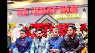 Abdul kareem Walima Youtube  Lakhan Pur Alkhyam Marquee  Alkhyam Marquee  Best Location [upl. by Lyrradal]