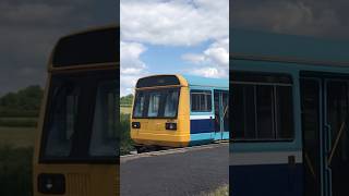 Class 142 Pacer departs Swanwick Junction at the Midland Railway  Butterley [upl. by Hatcher]