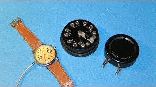 Detective Dictograph и часымикрофон Minifon  wristwatch microphone [upl. by Marcel]