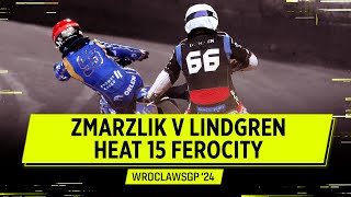 Zmarzlik Just has enough 💥 Heat 15 WroclawSGP 2024  FIM Speedway Grand Prix [upl. by Einahpts]