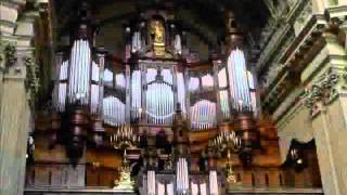 Max Reger Introduktion Passacaglia und Fuge Op 127  Balázs Szabó  Berlin Dom Sauer organ [upl. by Leese990]