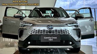 New Arrival New Toyota Corolla Cross HEV  Comfortable Luxury Feature Details [upl. by Alracal]